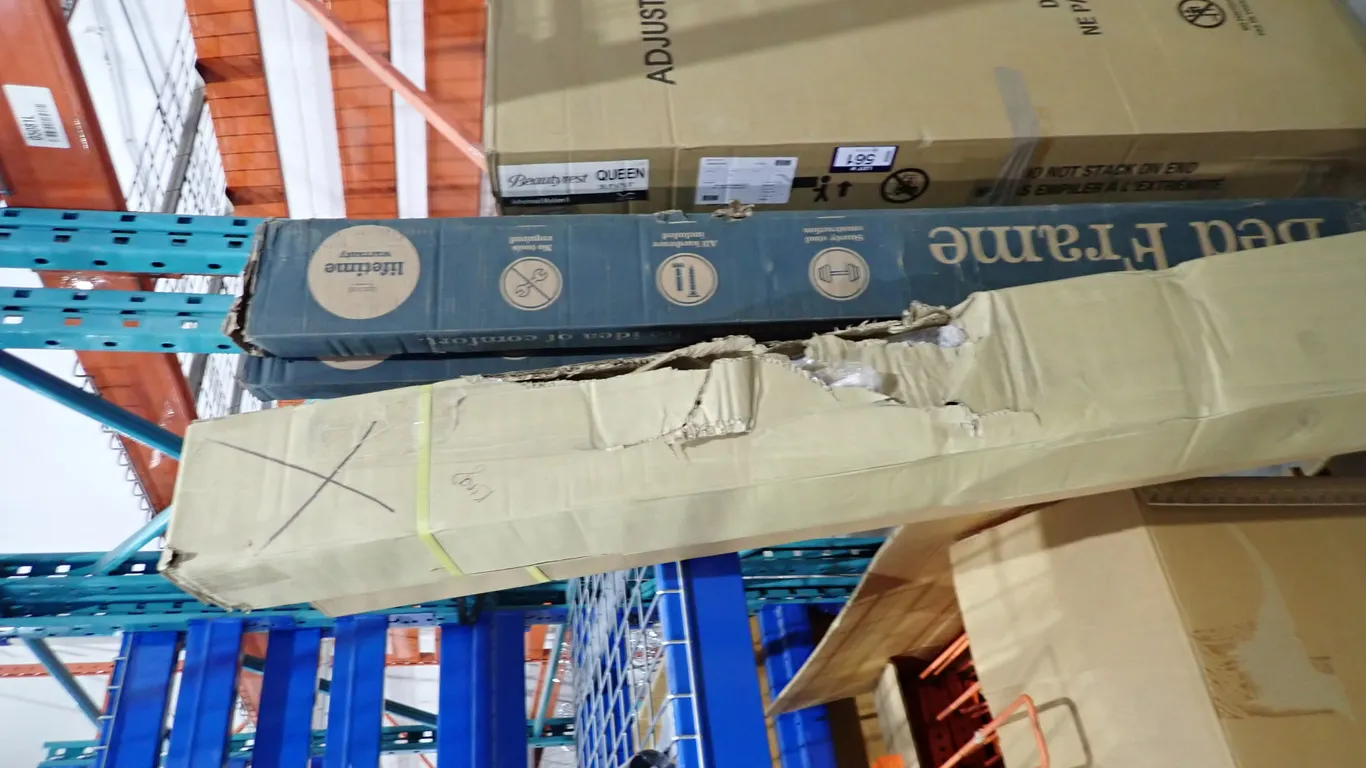 Lot of (3) Metal Queen Bed Frames and (1) Metal King Bed Frame.