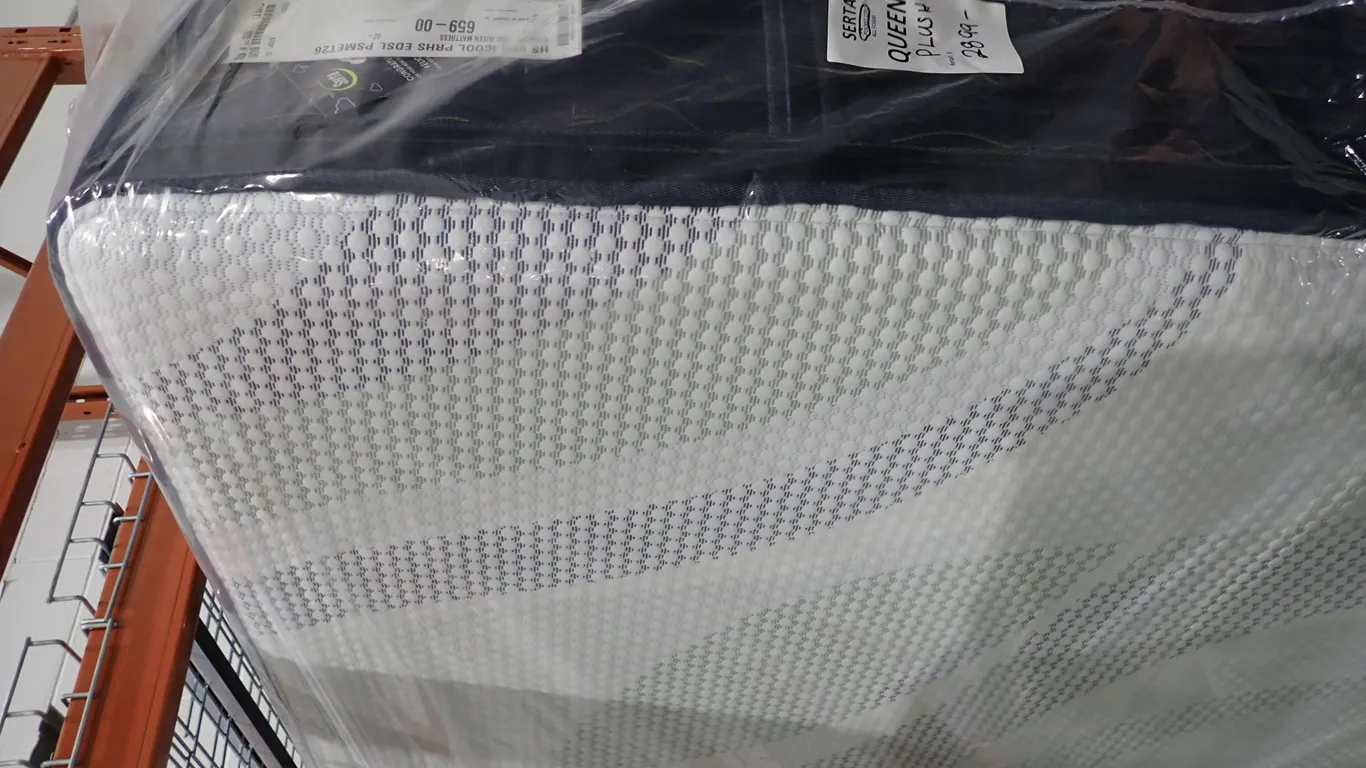 Serta Pocket Coil Plush Queen Mattress.
