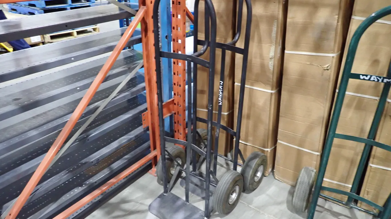 Lot of (2) Pneumatic Wheel 2-wheel Hand Trucks.