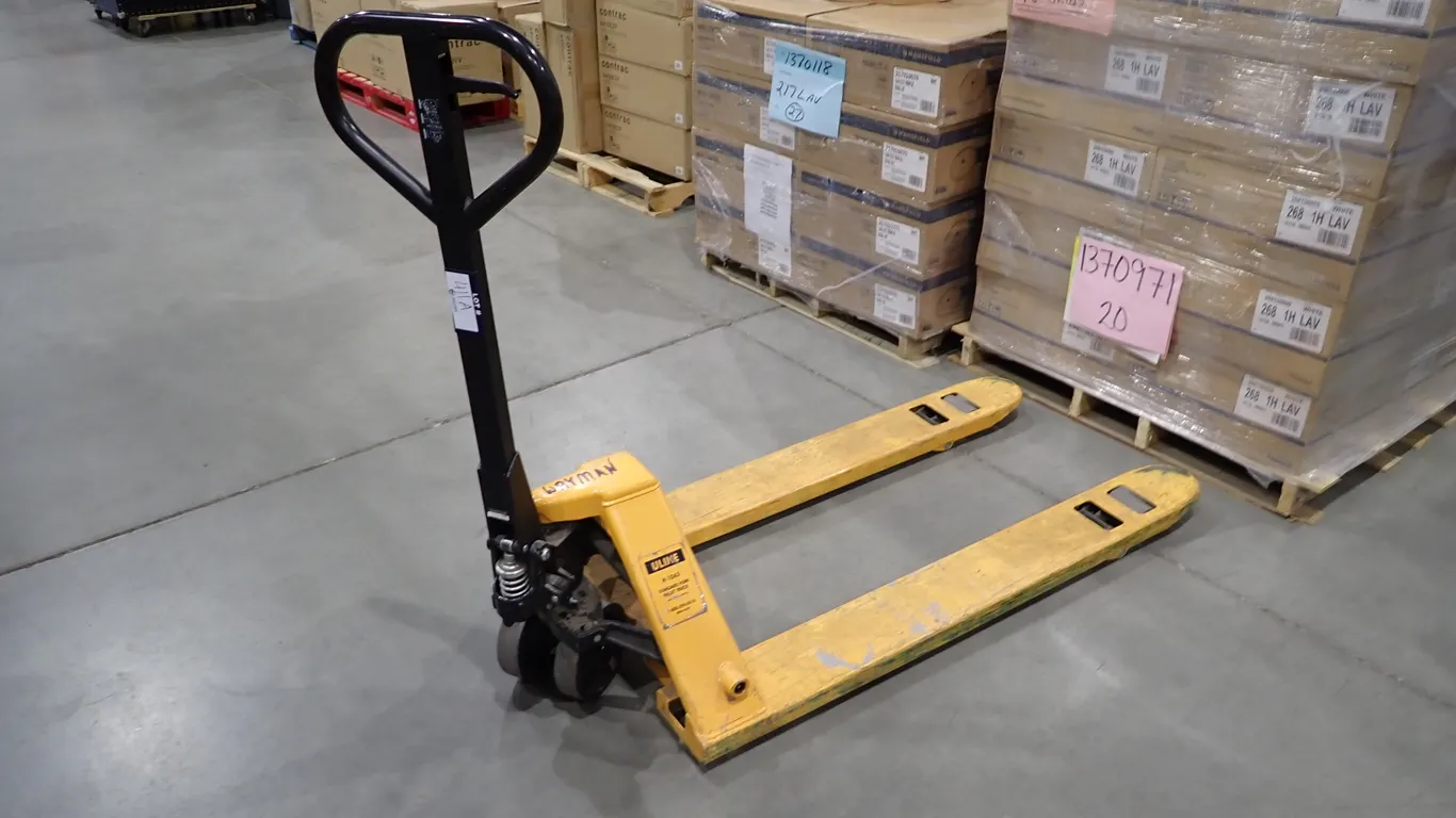 Uline H-1043 Pallet Jack.