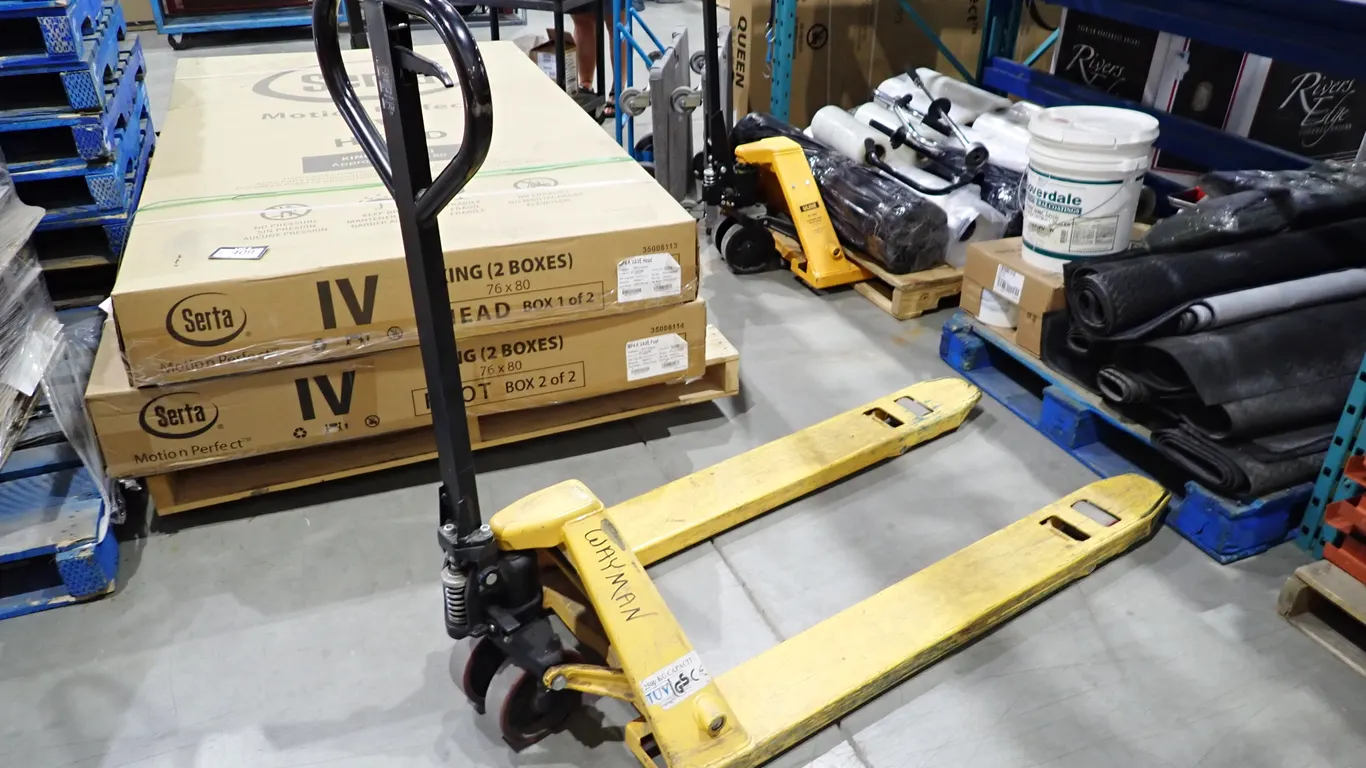 Pallet Jack- USING FOR LOADOUT, CANNOT BE REMOVED UNTIL FRI SEPT. 25 @ 3PM.