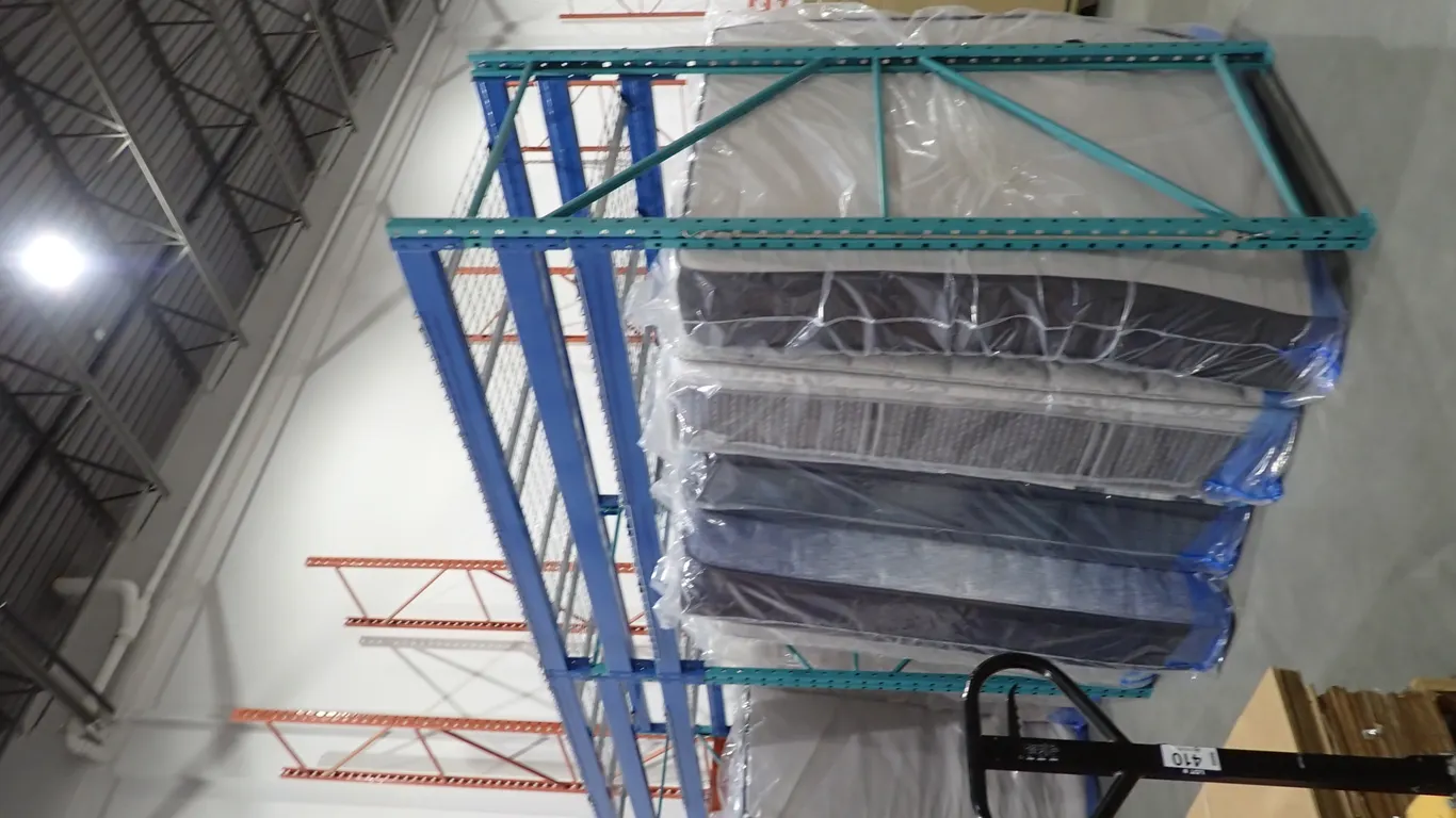 Lot of 42" x 9' Pallet Racking-BUYERS RESPONSIBLE FOR TEARDOWN.