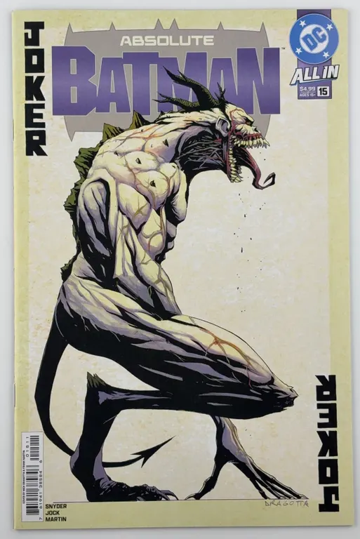 Absolute Batman #15 DC 2025 Jock Variant