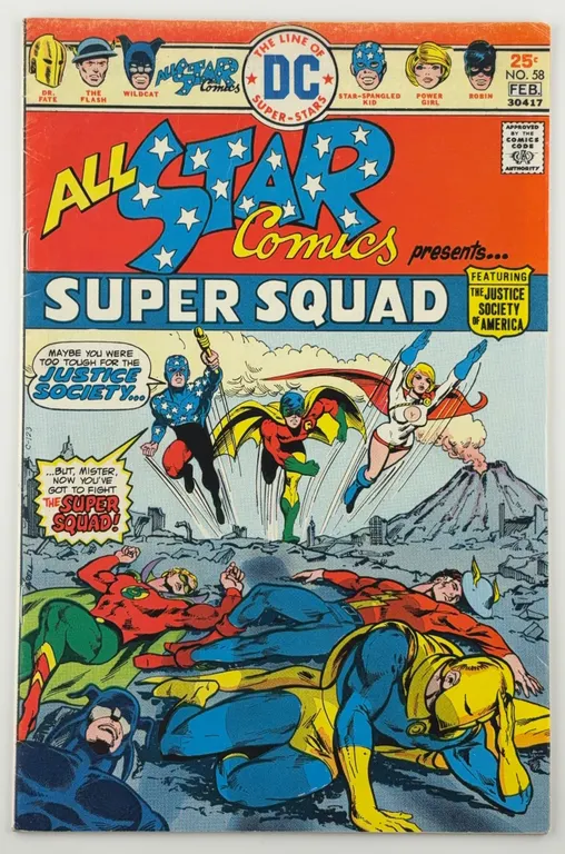 All-Star Comics #58 DC 1976