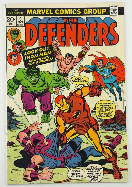 Defenders #9 Marvel 1973
