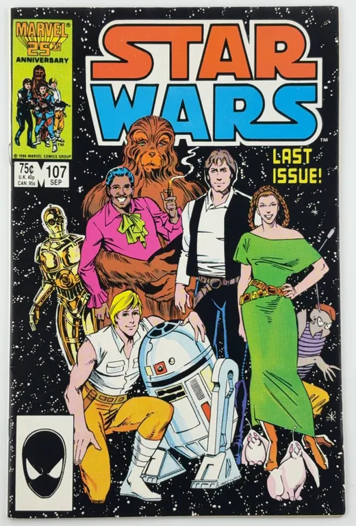 Star Wars #107 Marvel 1986