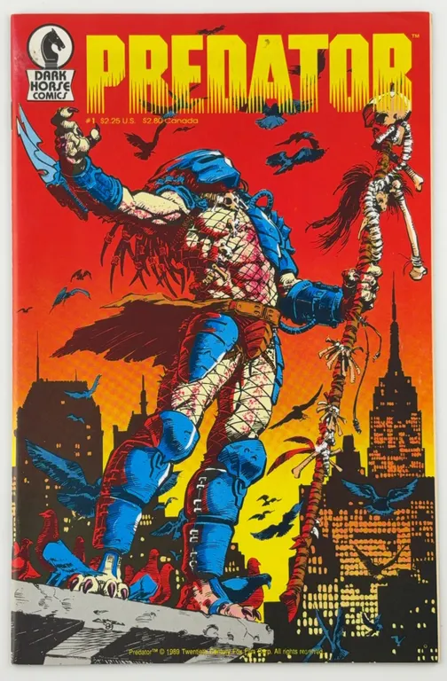 Predator #1 Dark Horse 1989