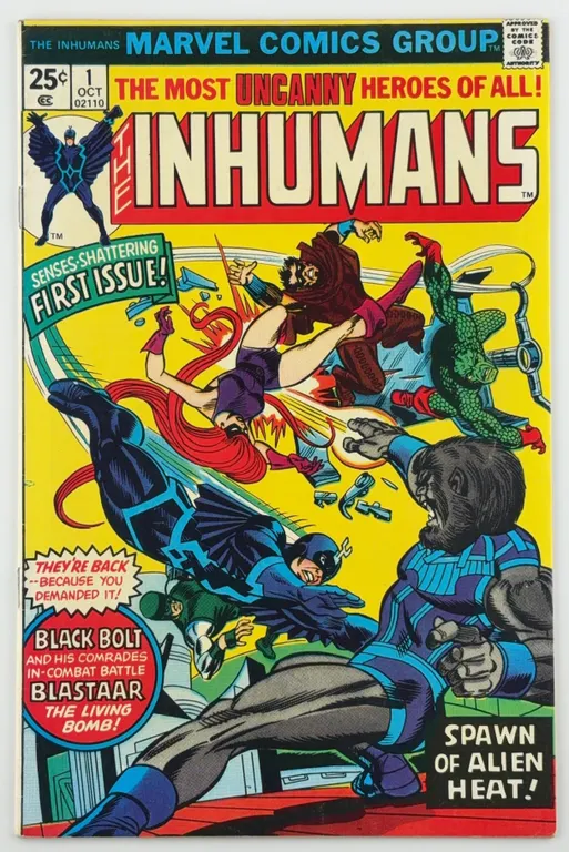 Inhumans #1 Marvel 1975