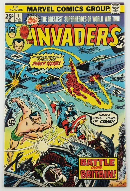 Invaders #1 Marvel 1975