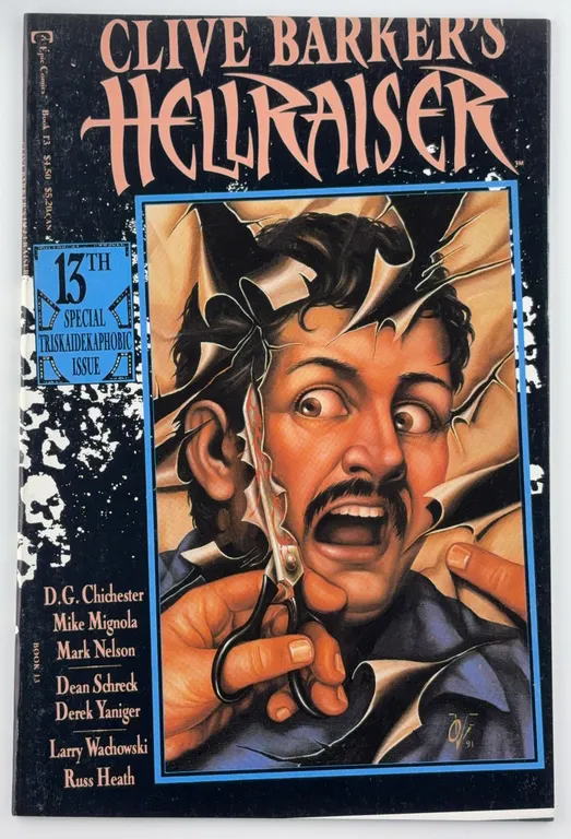 Clive Barker's Hellraiser #13 Epic Comics 1991