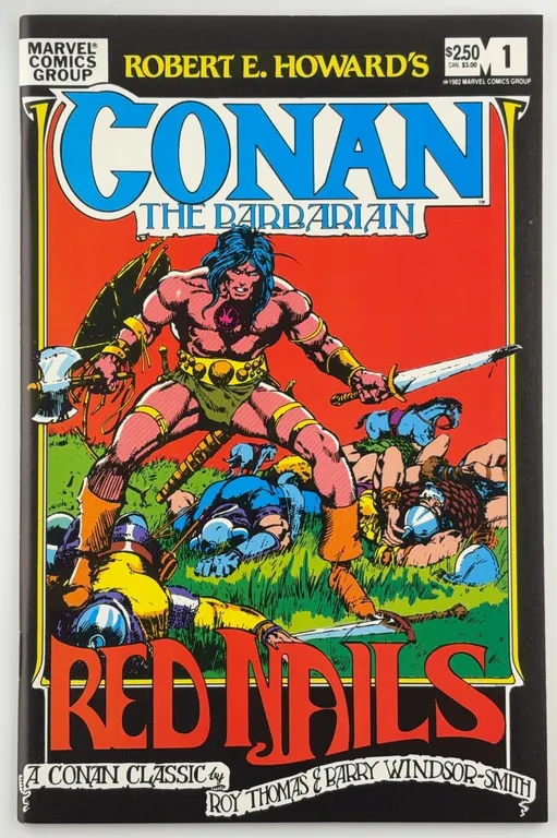 Conan the Barbarian: Red Nails #1 Marvel 1982