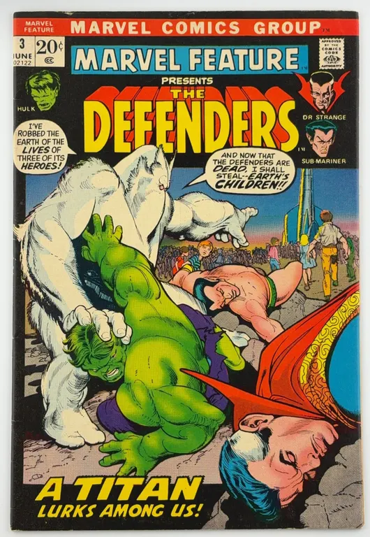 Marvel Feature #3 Marvel 1972
