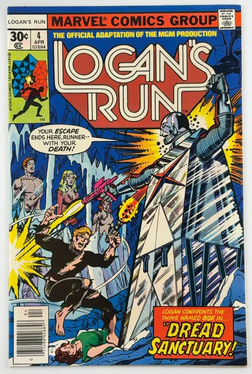 Logan's Run #4 Marvel 1977