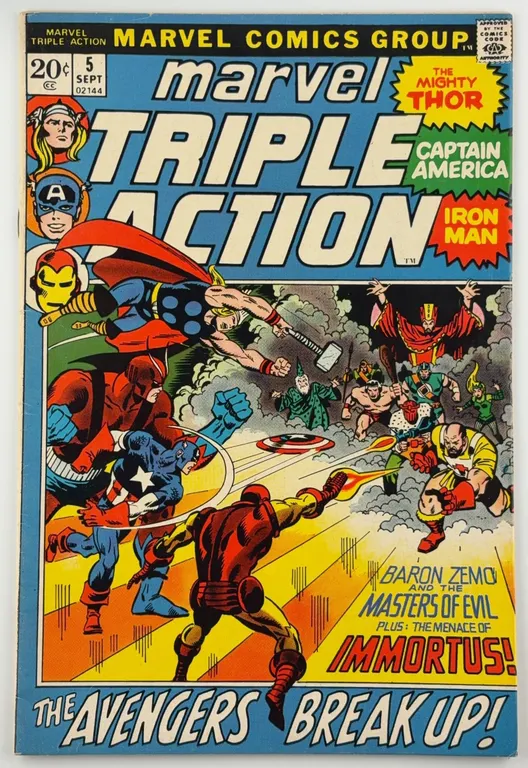 Marvel Triple Action #5 Marvel 1972