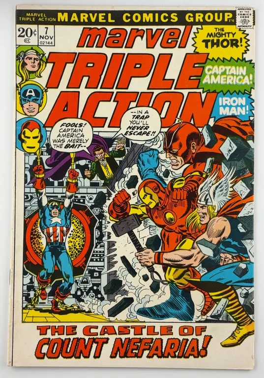 Marvel Triple Action #7 Marvel 1972