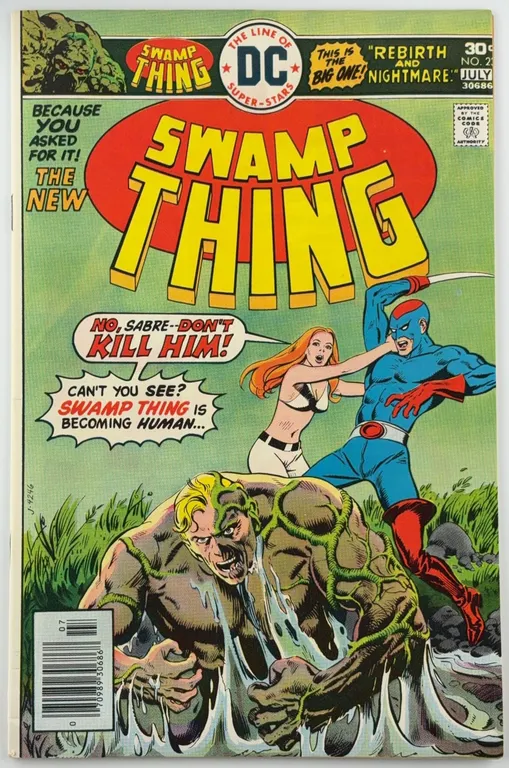 Swamp Thing #21 DC 1975