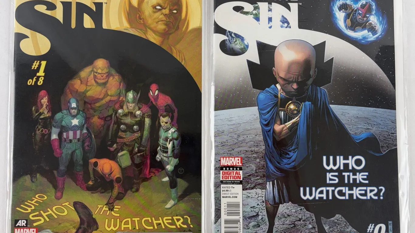 Original Sin #1 & Original Sin #0 Marvel 2014 Lot