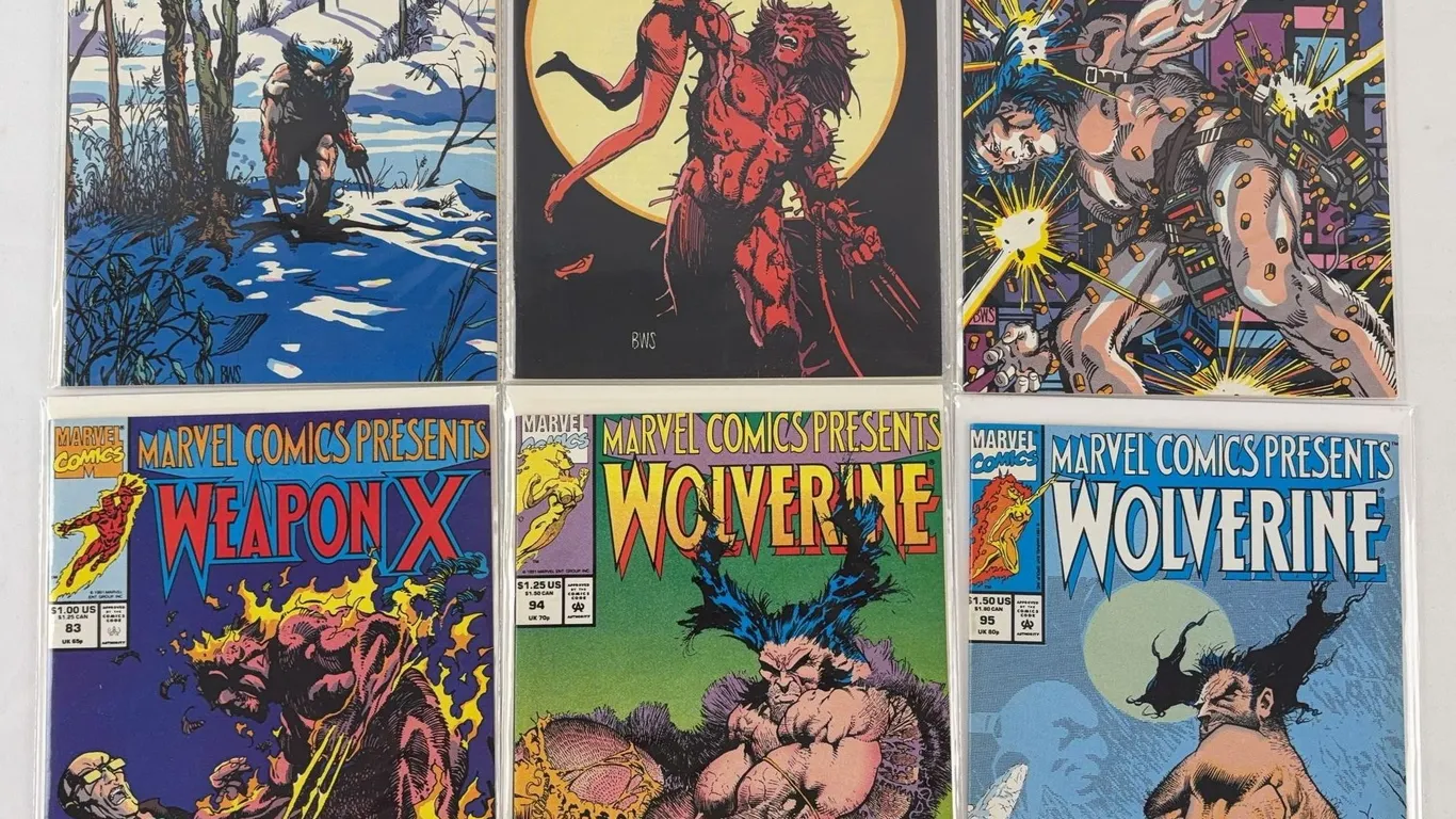 Marvel Comics Presents #76-77, 82-83, 94-95 Marvel 1991-1992 Lot