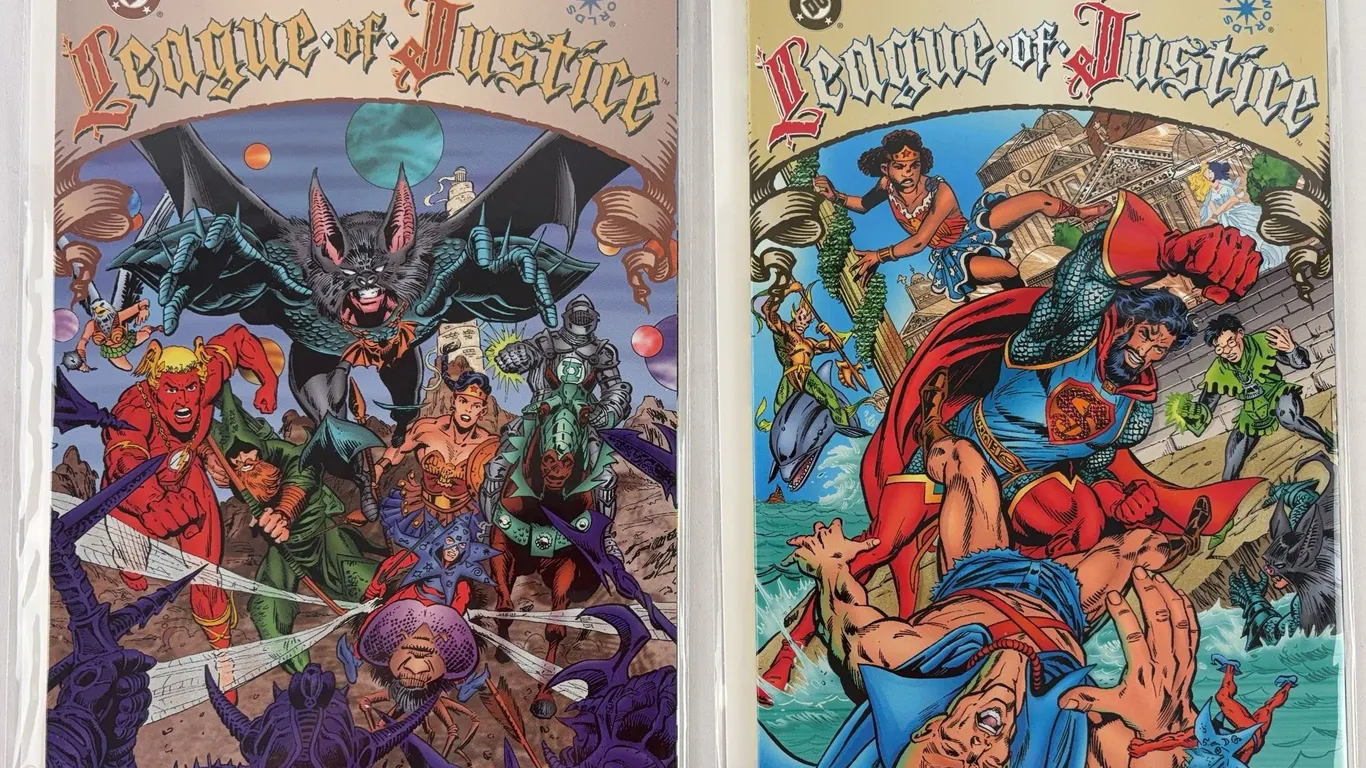 League of Justice #1-2 DC 1995 Lot