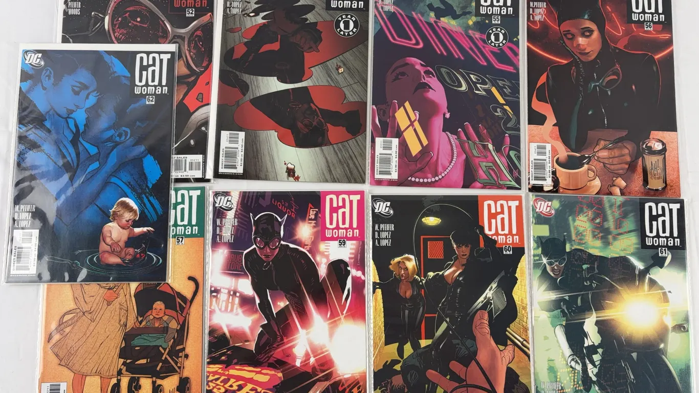 Catwoman 9 Book Lot DC 2006-2007