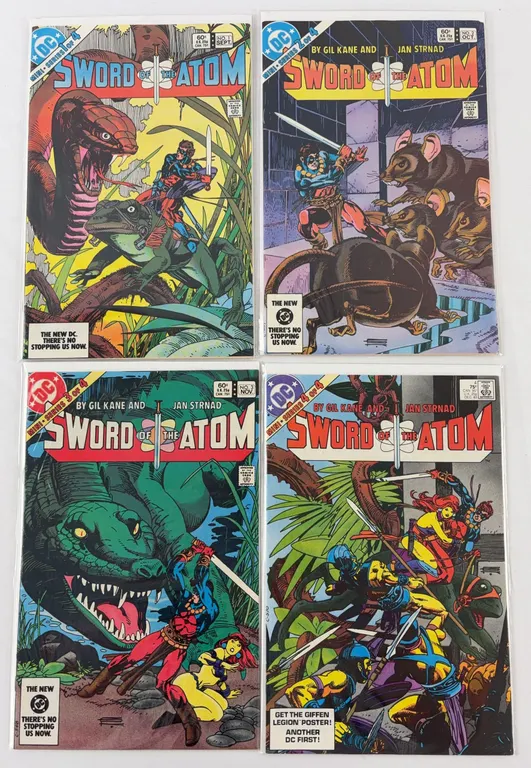 Sword of the Atom #1-4 DC 1983-1984 Lot