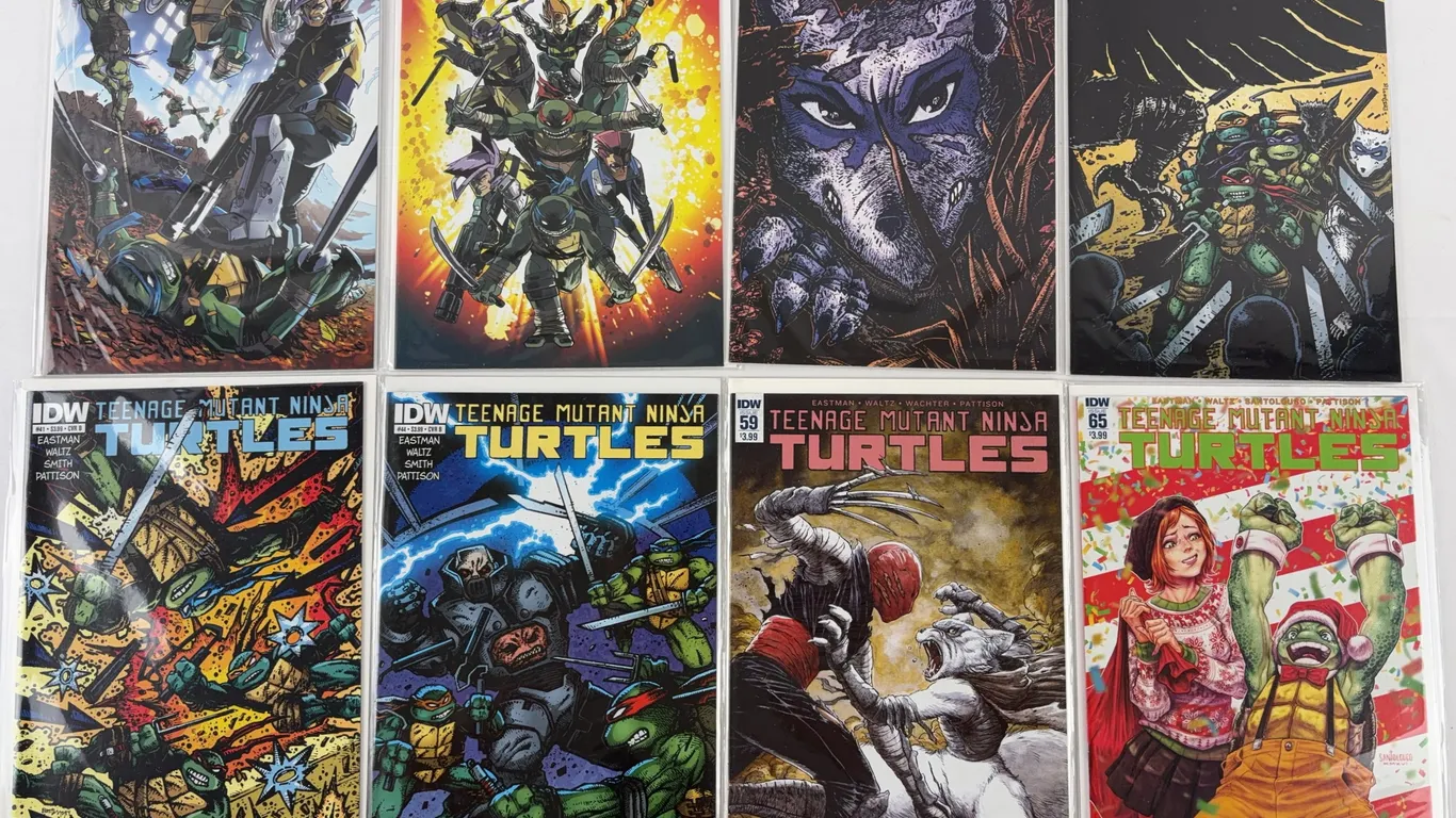 Teenage Mutant Ninja Turtles IDW 2016-2017 9 Comic Lot