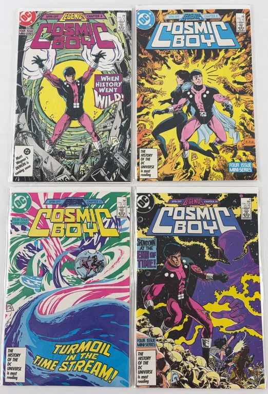 Cosmic Boy #1-4 DC 1986 Lot