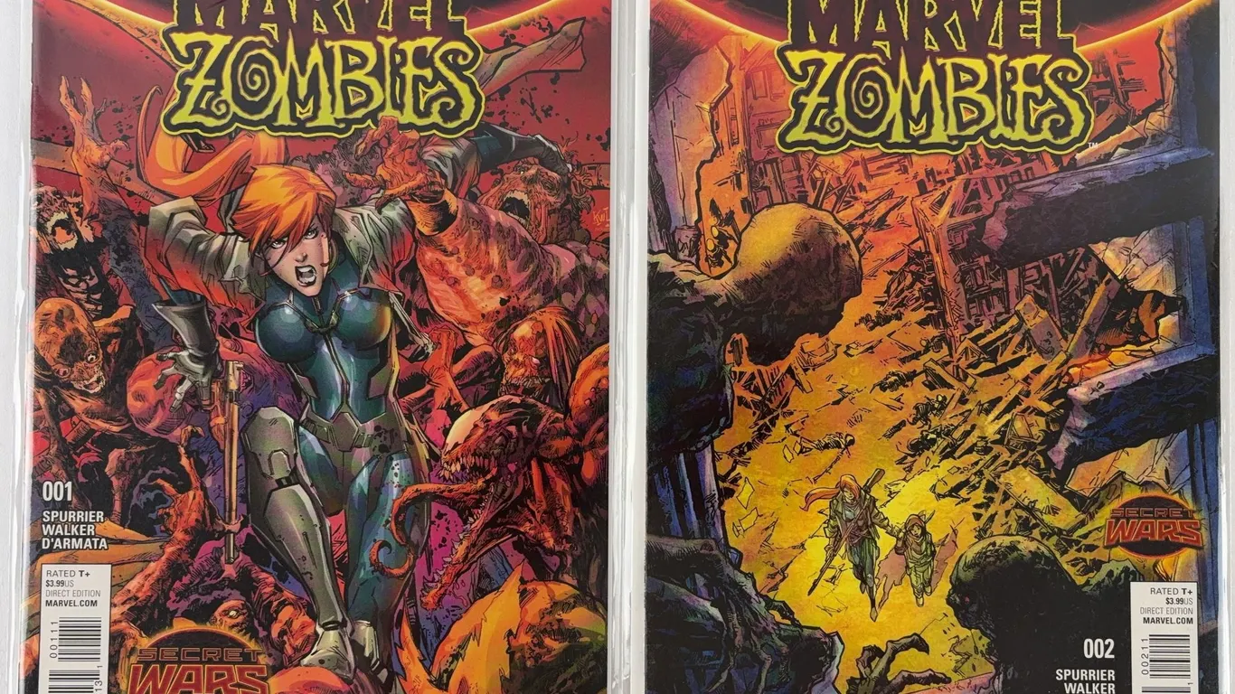 Battleworld: Marvel Zombies #1-2 Marvel 2015 Lot
