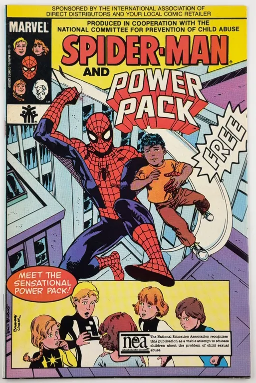Spider-Man and Power Pack Marvel 1984