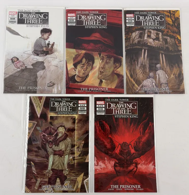Dark Tower: The Drawing of the Three - The Prisoner #1-5 Marvel 2016 Lot