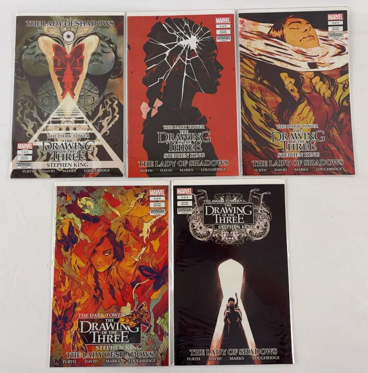 Dark Tower: The Drawing of the Three - The Lady of Shadows #1-5 Marvel 2016 Lot