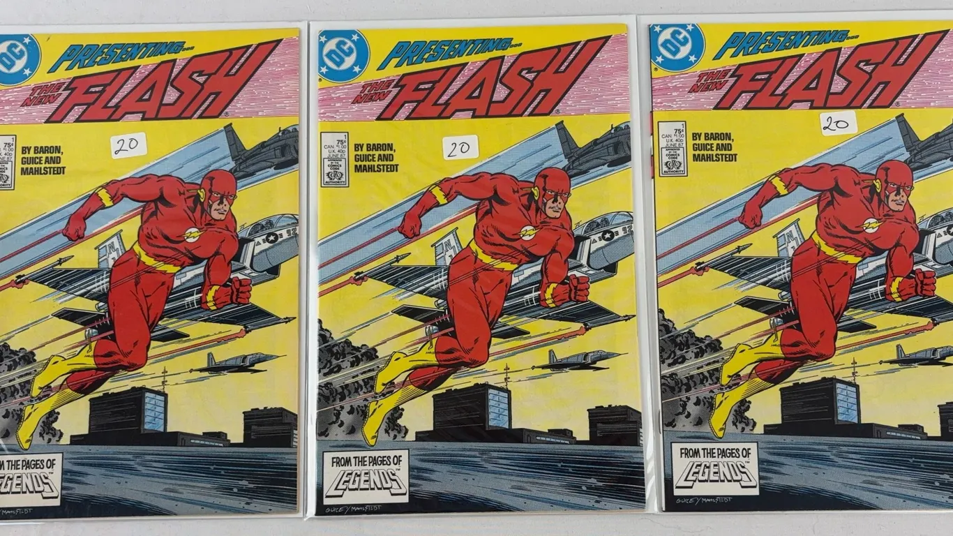 New Flash #1 DC 1987 Lot (3)