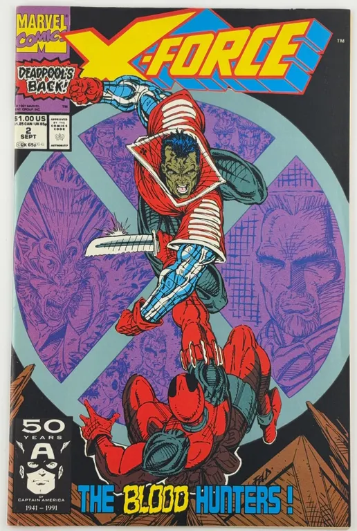 X-Force #2 Marvel 1991