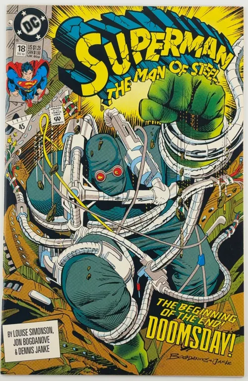 Superman: The Man of Steel #18 DC 1992