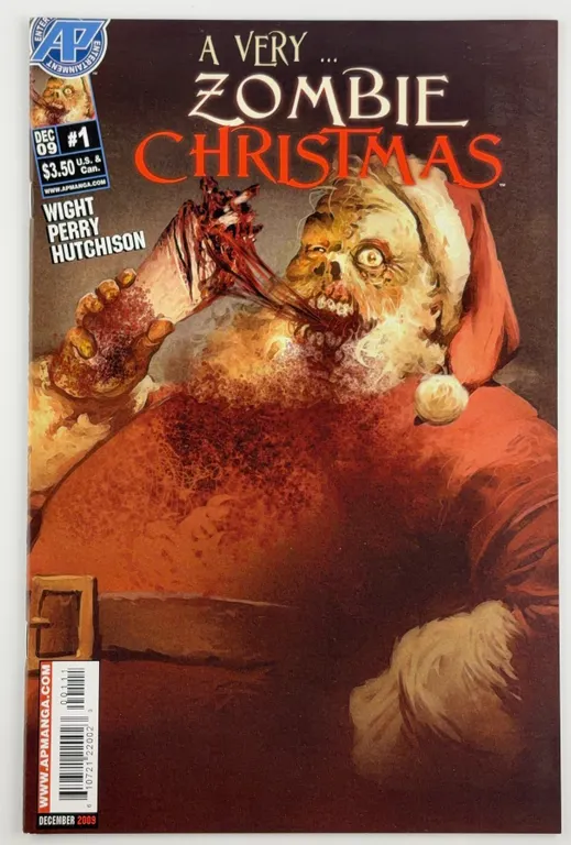 A Very Zombie Christmas 1 Antarctic Press 2009