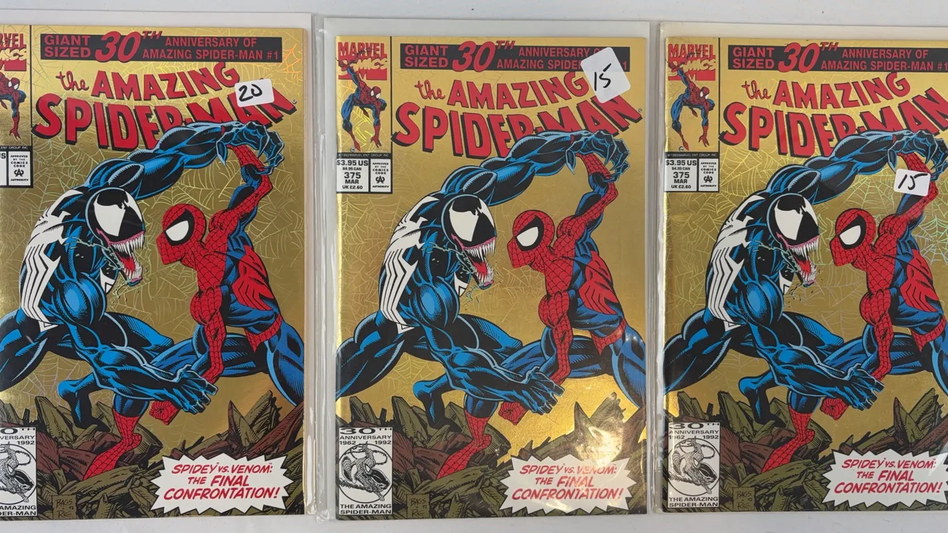 Amazing Spider-Man #375 Marvel 1993 Lot (3)