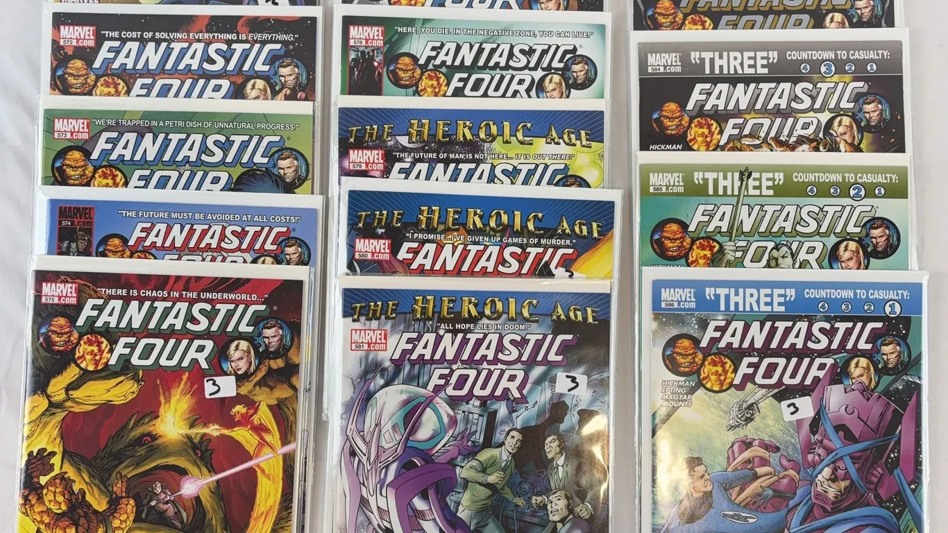 Fantastic Four #570-588 Marvel 2009-2011 Lot