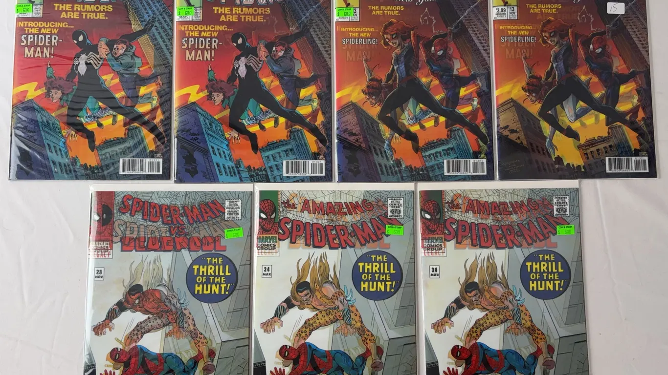 Amazing Spider-Man: Renew Your Vows #13 & Spider-Man vs. Deadpool #23 Marvel Lot