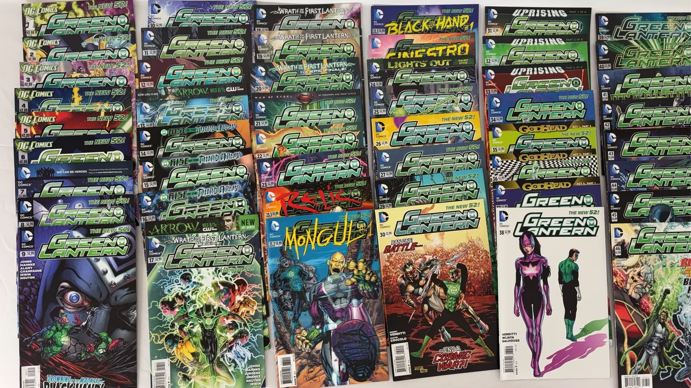 Green Lantern #1-46 DC 2011-2015 New 52 Lot