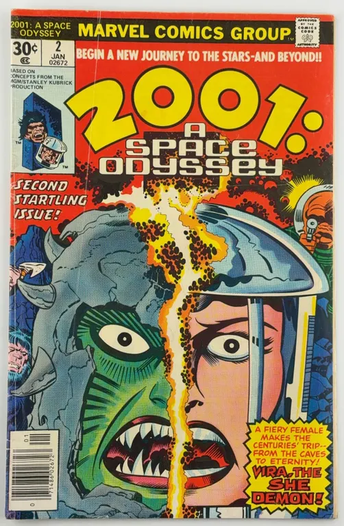 2001: A Space Odyssey #2 Marvel 1977