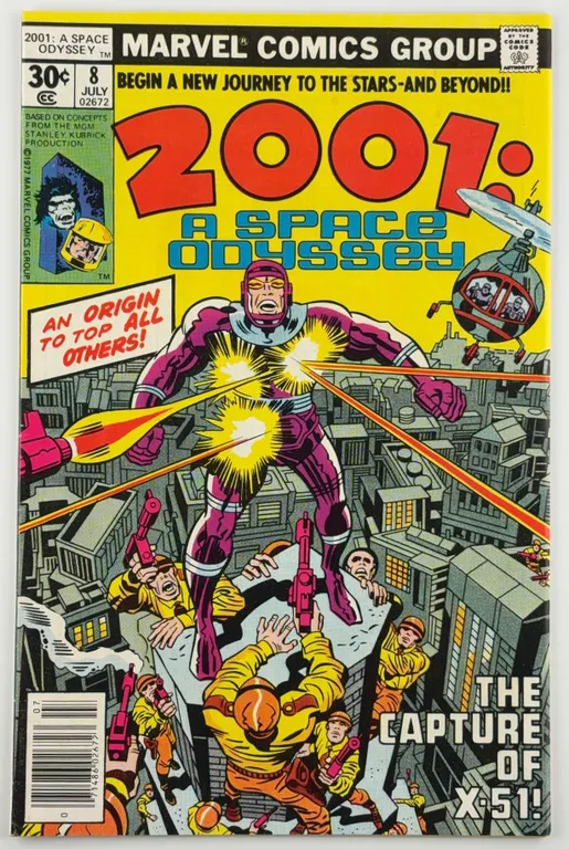 2001: A Space Odyssey #8 Marvel 1977