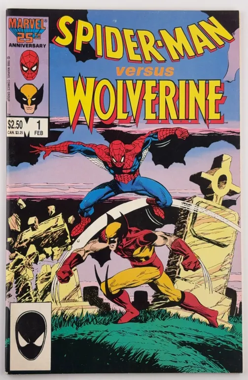 Spider-Man Versus Wolverine #1 Marvel 1987