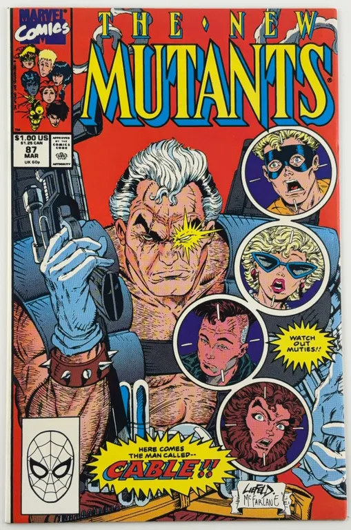 New Mutants #87 Marvel 1990