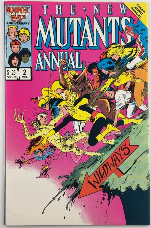 New Mutants Annual #2 Marvel 1986