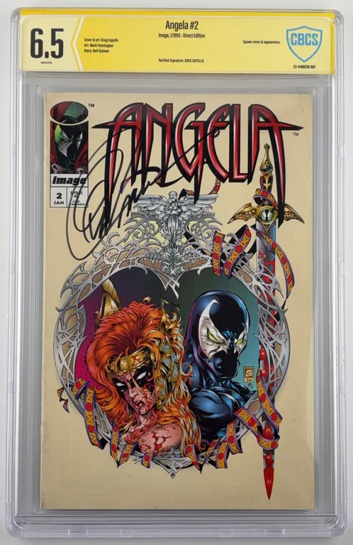 Angela #2 Image 1995 CBCS 6.5 Signed