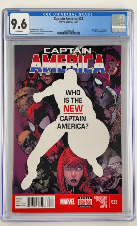 Captain America #25 Marvel 2014 CGC 9.6