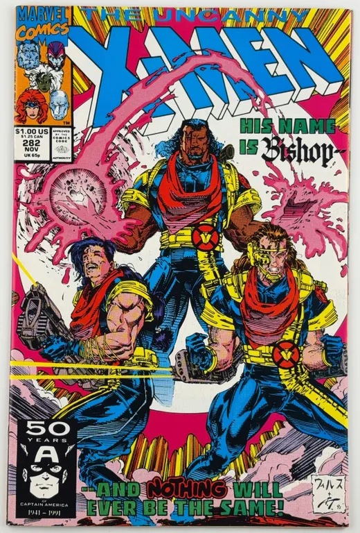 Uncanny X-Men #282 Marvel 1991