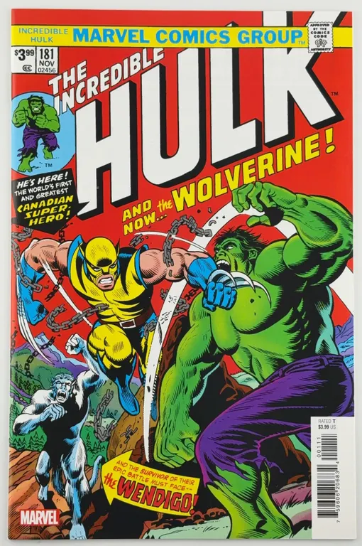 Incredible Hulk #181 Marvel 2019 Facsimile Edition