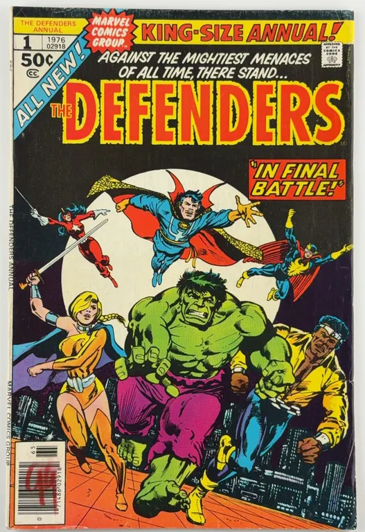 Defenders Annual #1 Marvel 1976
