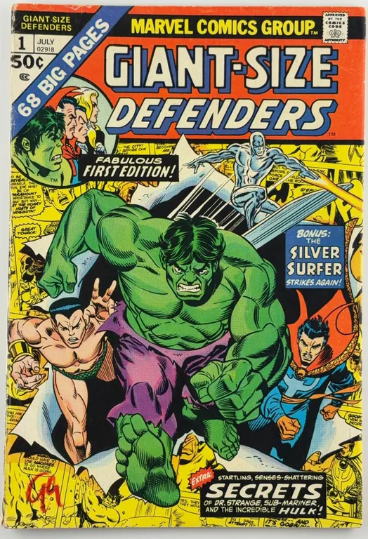 Giant-Size Defenders #1 Marvel 1974